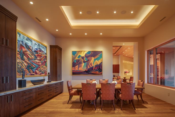Santa Fe Masterpiece - Dining Room